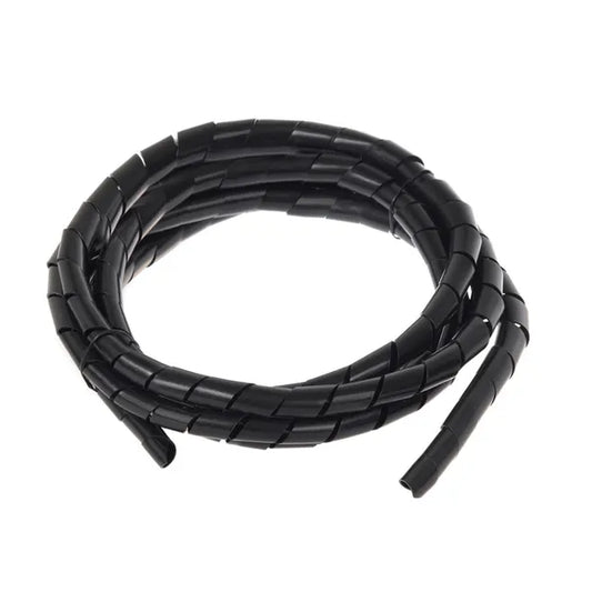 Kábelrendező spirál fekete, 14.6-16 mm, 3 m, polipropilén