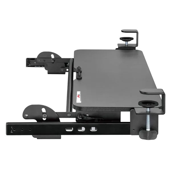 Maclean MC-462 állítható, asztal alatti billentyűzettartó tálca 67×24 cm, 5 kg