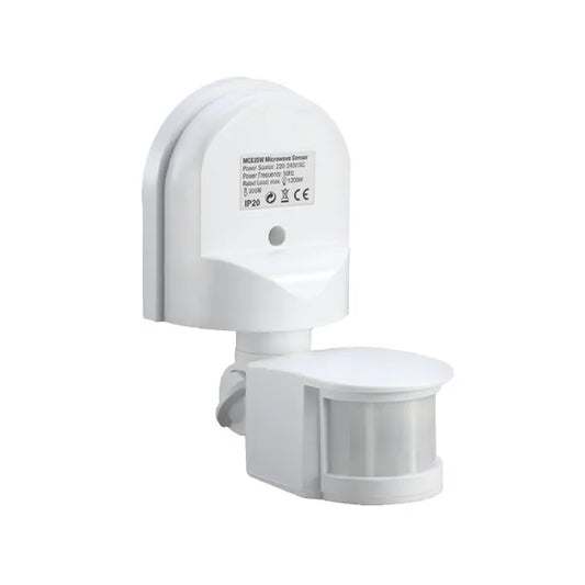 Maclean mce25 mozgás- és fényérzékelő, 180°, 1200w, fehér