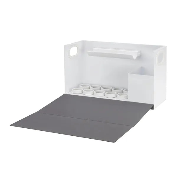 Maclean MC-478 fehér álló szervező Dyson Airwraphez, 367×150×220 mm, 8 kg