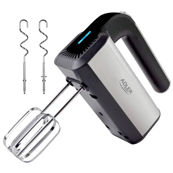 Adler AD 4225 kézi mixer, 800 W INOX, 5 fokozat, Turbo, rozsdamentes