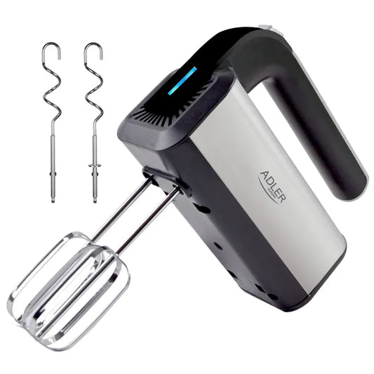 Adler AD 4225 kézi mixer, 800 W INOX, 5 fokozat, Turbo, rozsdamentes