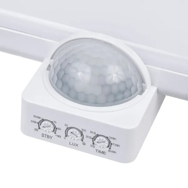 Kültéri LED házszámlámpa mozgás/alkony érzékelővel, 20W, IP65, 4000K