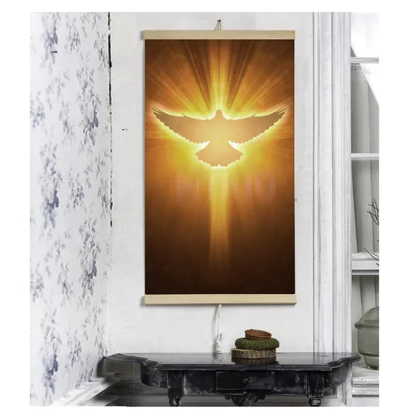 Hajlékony infravörös fűtőpanel 430 W, 100×57 cm, galamb minta