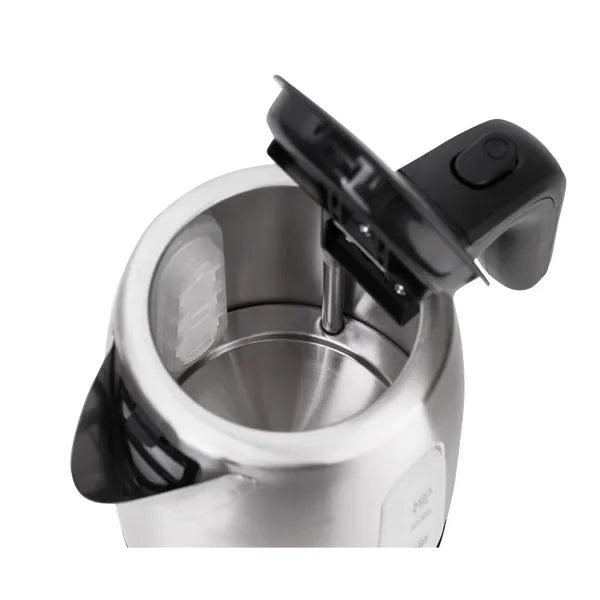 Adler AD 1273 inox elektromos vízforraló, 1 L, 1200 W, 360° talp