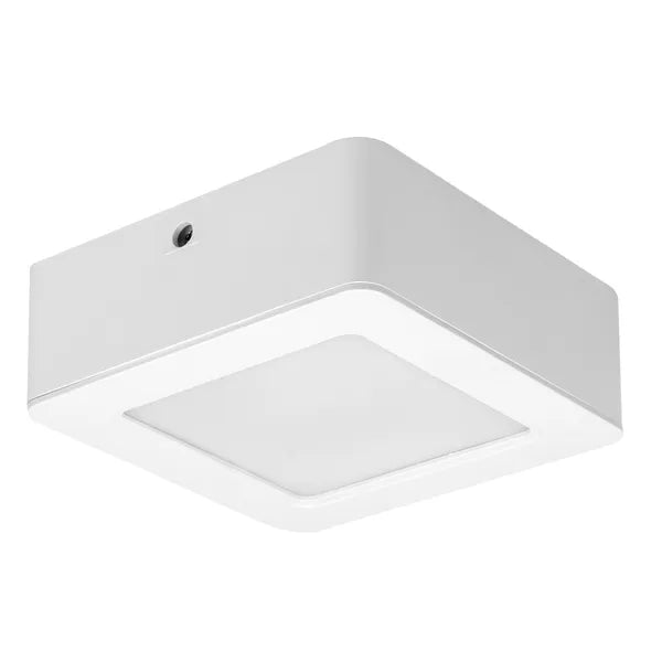 Felületre szerelhető adapter keret 9 W, 120×120 mm LED panelhez, fehér