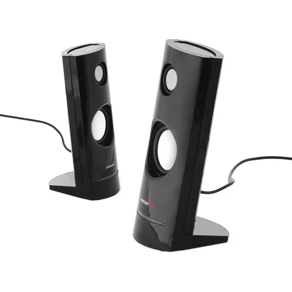 Audiocore AC860 2.0 USB fekete számítógép hangszóró pár 8 W