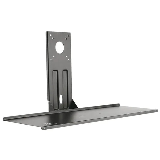 Billentyűzettartó állvány VESA 75×75/100×100, 650×211 mm, 2 kg, fekete
