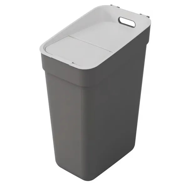 Ready to Collect szelektív hulladékgyűjtő 30 L, sötétszürke, fali rögzítéssel