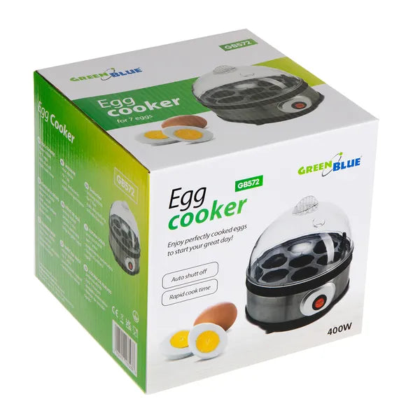GreenBlue GB572 elektromos tojásfőző, 400 W, 7 tojás, jelzőhang