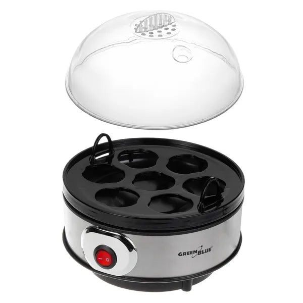 GreenBlue GB572 elektromos tojásfőző, 400 W, 7 tojás, jelzőhang