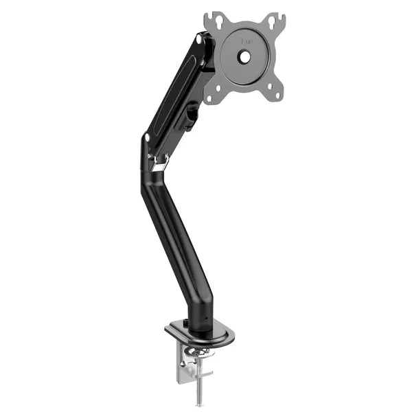 Gázrugós asztali monitor tartó 13-27”, 8 kg, VESA 75×75/100×100, fekete