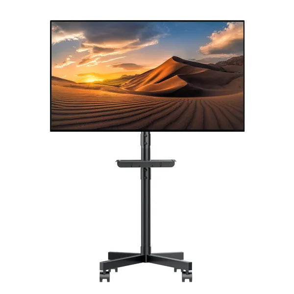 Guruló TV állvány 32–55″-es készülékekhez, max VESA 400x400, 25 kg