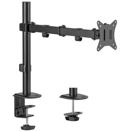 Duplakaros asztali monitor tartó 17–32”, 9 kg, VESA 75x75–100x100
