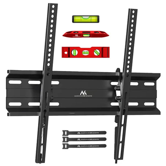 Fali TV konzol Maclean MC-748A, 32-70”, VESA 400×400, 45 kg, dönthető