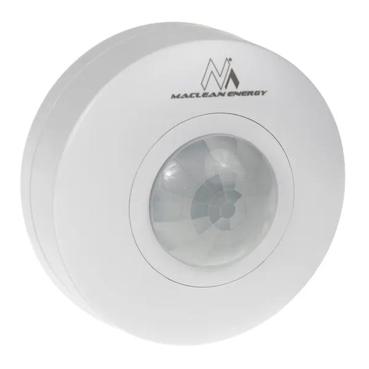 Maclean mennyezeti PIR mozgásérzékelő, 360°, 6 m, 1200 W, IP20