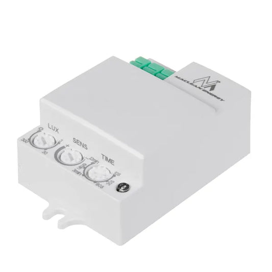 Mikrohullámú mozgásérzékelő 5,8 GHz, 8 m, 1200 W, IP20, Maclean MCE316