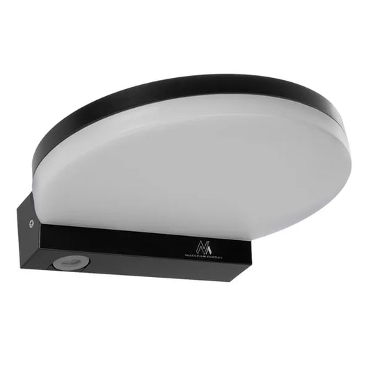 Fekete kültéri LED lámpa 15 W, IP65, 1300 lm, 4000 K Maclean MCE346