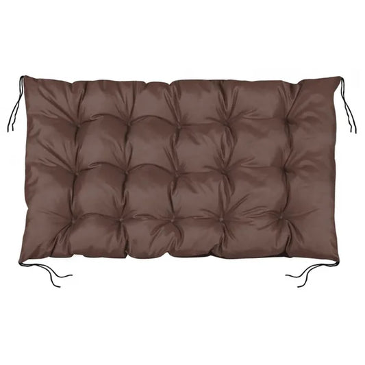 Vízálló barna raklap kerti párna 120×80 cm, 10-12 cm vastag