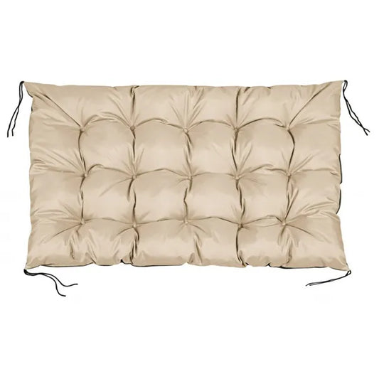 Vízálló raklap kerti párna 120×80 cm, bézs, 10 cm vastag