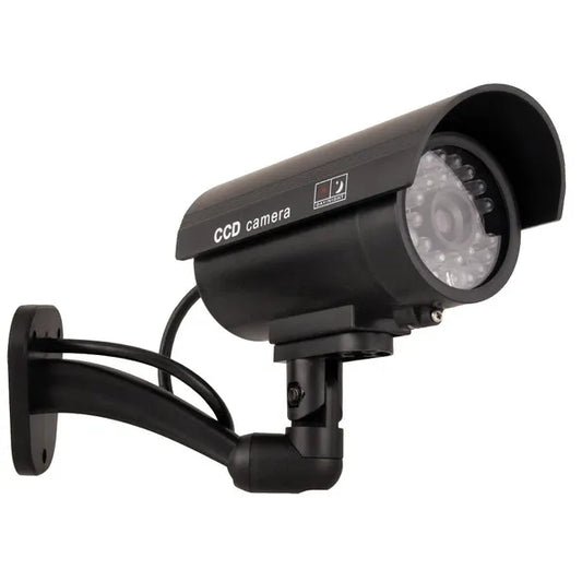 IR9000 B ál biztonsági kamera, villogó piros LED, ABS ház, fekete