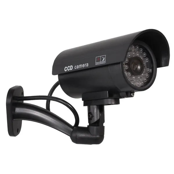 IR9000 B ál biztonsági kamera, villogó piros LED, ABS ház, fekete