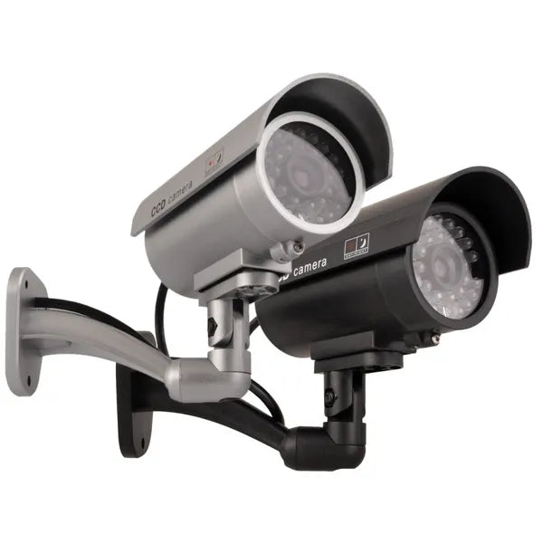 IR9000 B ál biztonsági kamera, villogó piros LED, ABS ház, fekete