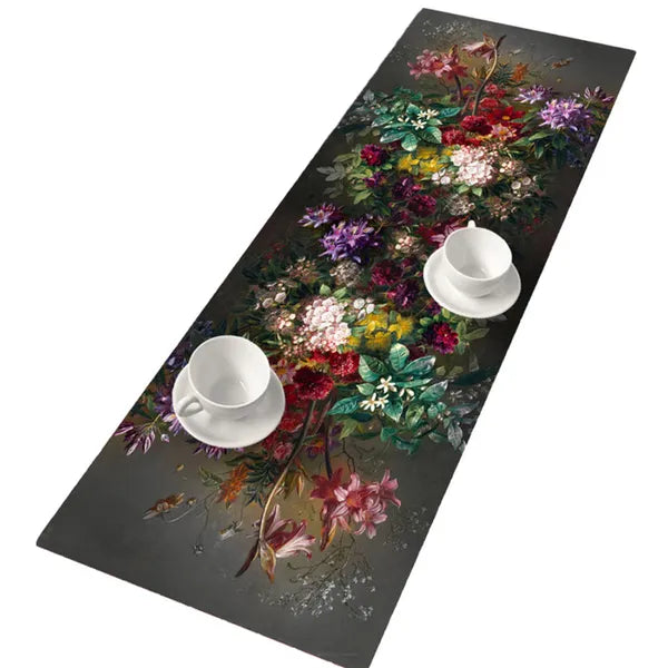 Filc asztali futó Bukiet mintával, 95×33 cm, 1,5 mm vastag