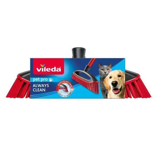 Vileda Pet Pro Always Clean gumis söprűfej utántöltő, szőr és haj