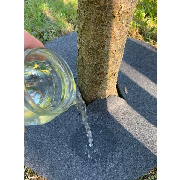 Gyomgátló agroszövet korong szett 3 db, 50 cm, szürke