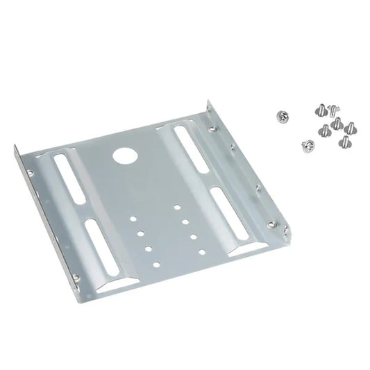 Fém HDD/SSD adapter sín 3,5''-os bay-hez 2,5'' meghajtóhoz, csavarokkal