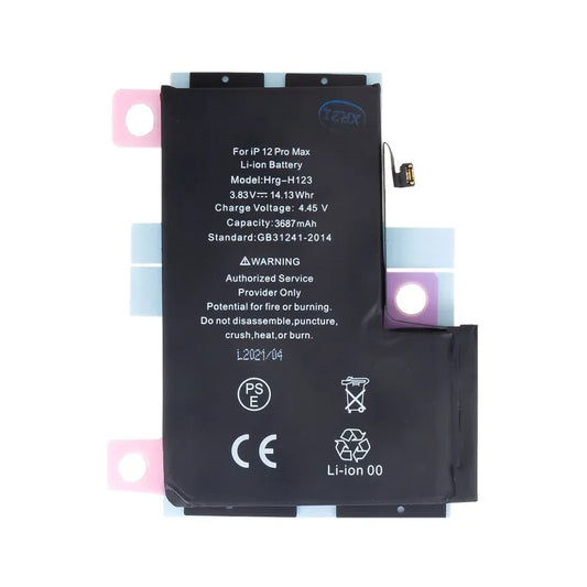 iPhone 12 Pro Max 3687mAh Li-Ion akkumulátor (ömlesztett)