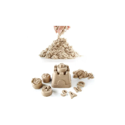 Kinetikus homok tasakban 1kg, bézs