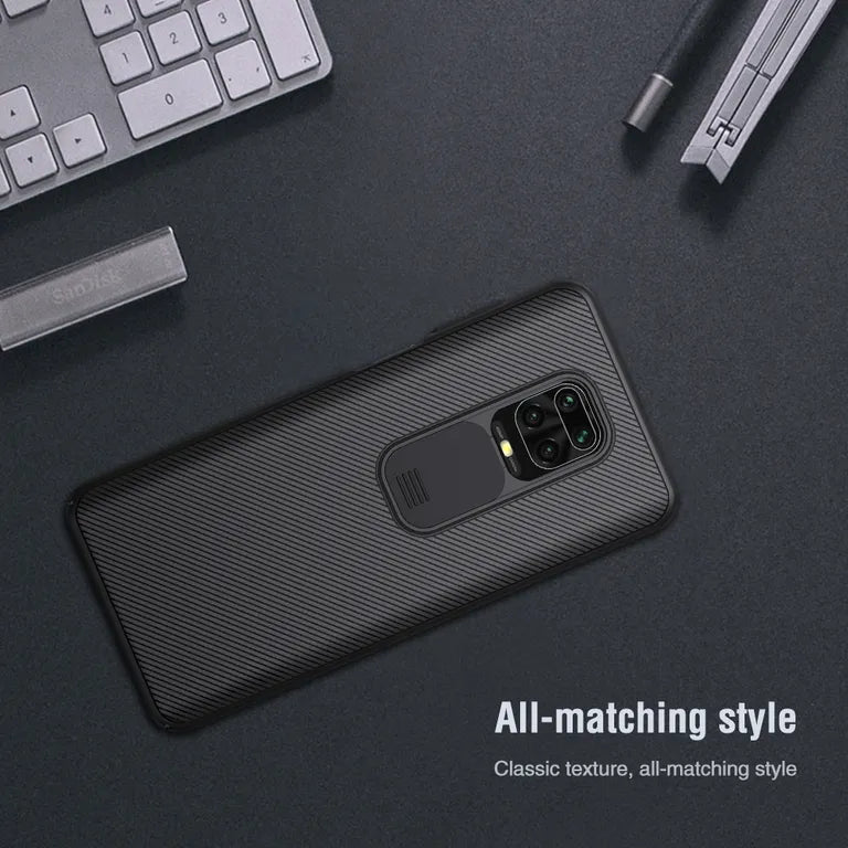 Nillkin CamShield hátlap Xiaomi Redmi Note 9 Pro/9S/9 Pro Max fekete