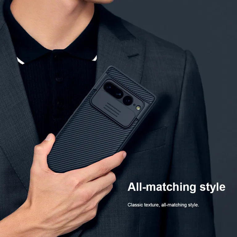 Nillkin CamShield PRO hátlap a Google Pixel 7 Pro-hoz Fekete