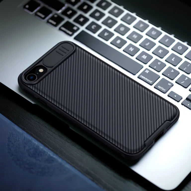 Nillkin CamShield Pro tok iPhone SE-hez (fekete)