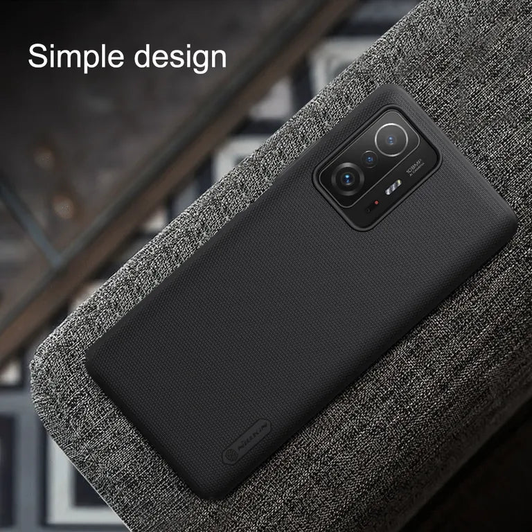 Nillkin Super Frosted Back Cover for Xiaomi 11T/11T Pro Fekete tok