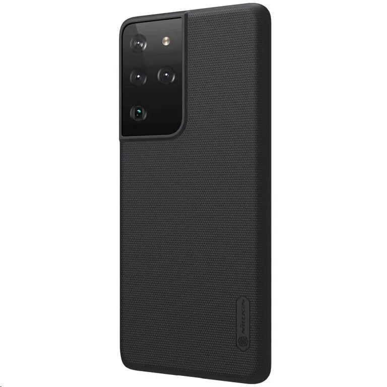 Nillkin Super Frosted Zadní Kryt pro Samsung Galaxy S21 Ultra fekete tok