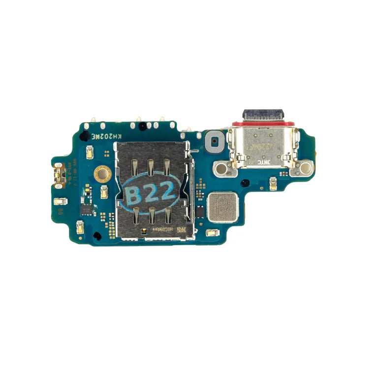 Samsung S908B Galaxy S22 Ultra Board inkl. töltőcsatlakozó (szervizcsomag)