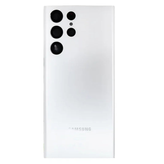 Samsung S908B Galaxy S22 Ultra Kryt Baterie Phantom White (szervizcsomag)