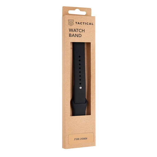 Tactical 432 szilikon szíj 20mm fekete