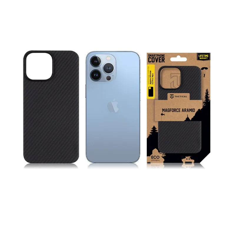 Tactical MagForce Aramid Kryt pro Apple iPhone 13 Pro Max fekete tok
