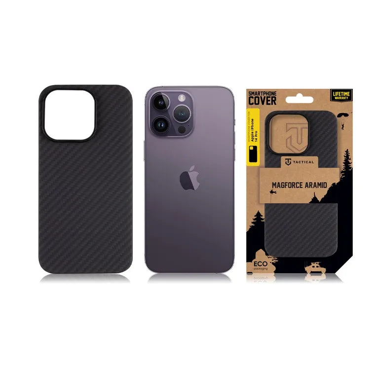 Taktikai MagForce Aramid Kryt pro Apple iPhone 14 Pro fekete tok