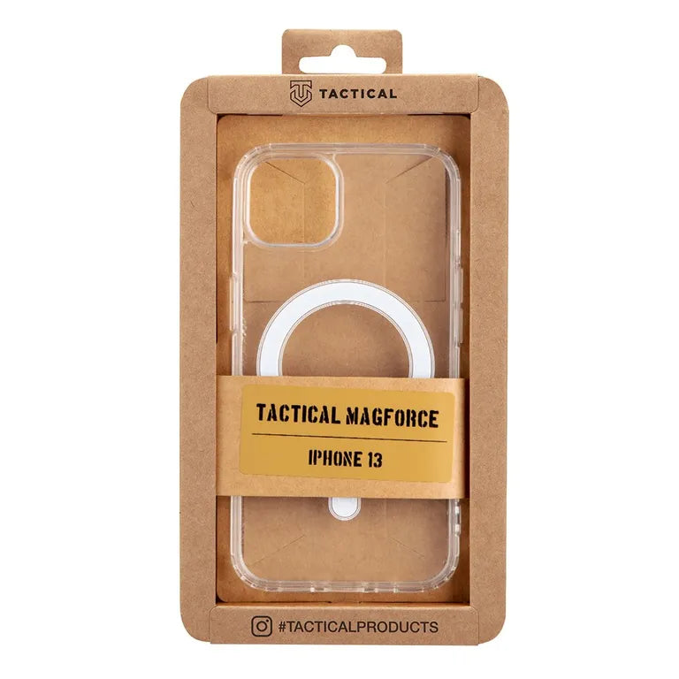 Taktikai MagForce Kryt pro Apple iPhone 13 átlátszó tok
