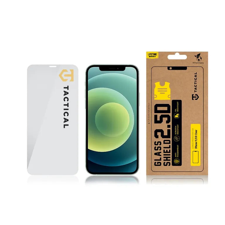 Taktikai üvegpajzs 2.5D sklo pro Apple iPhone 11/XR átlátszó