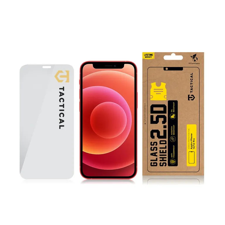 Taktikai üvegpajzs 2.5D sklo pro Apple iPhone 12/12 Pro átlátszó