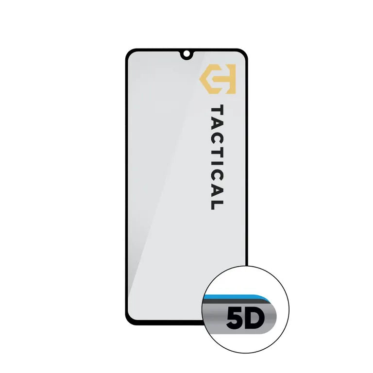 Taktikai üvegpajzs 5D sklo pro Samsung Galaxy A32 4G fekete