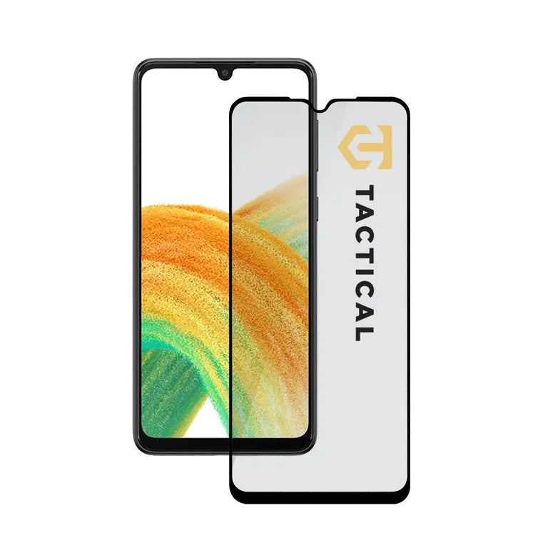 Taktikai üvegpajzs 5D sklo pro Samsung Galaxy A33 5G fekete