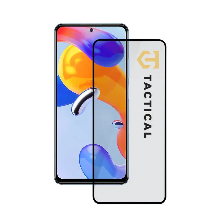 Taktikai üvegpajzs 5D sklo pro Xiaomi Redmi Note 11/11s Fekete
