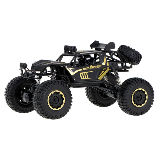Távirányítós autó RC autó Rock Crawler 2.4GHz 1:8 51cm fekete